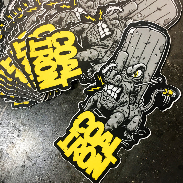 Coal Iron MONSTER Stickers