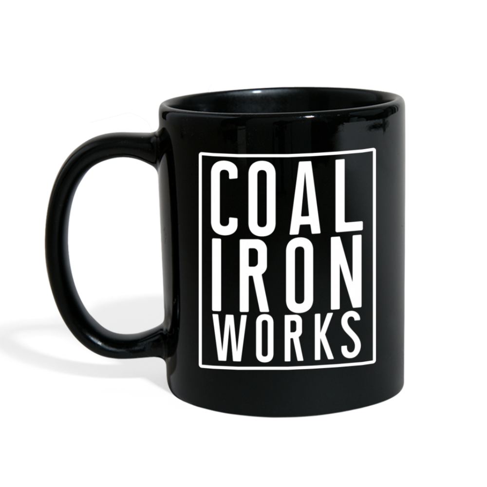 Coal Iron Works Coffee Mug - black