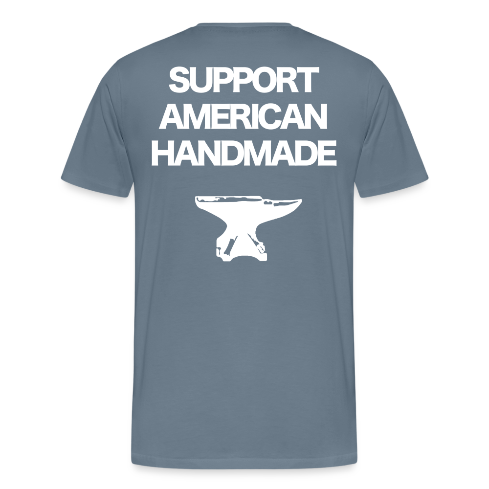 American Made Premium T-Shirt - steel blue