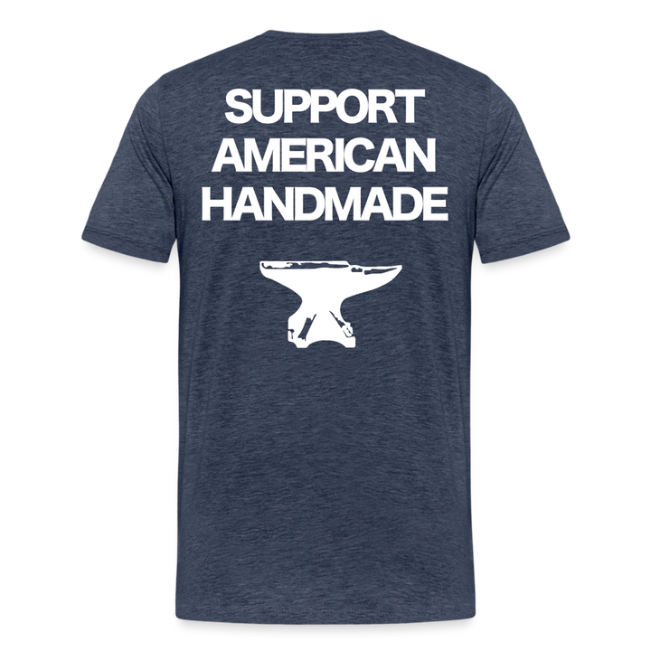 American Made Premium T-Shirt - heather blue