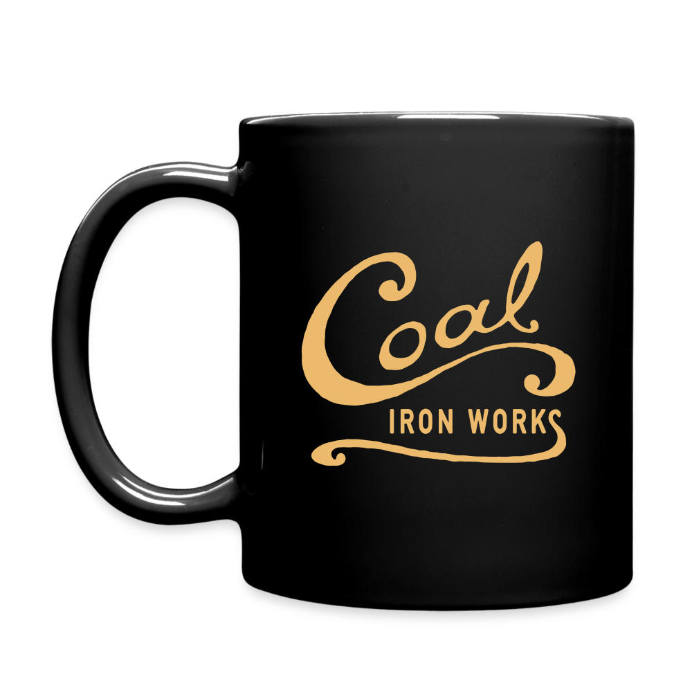 Full Color Vintage Logo Mug - black