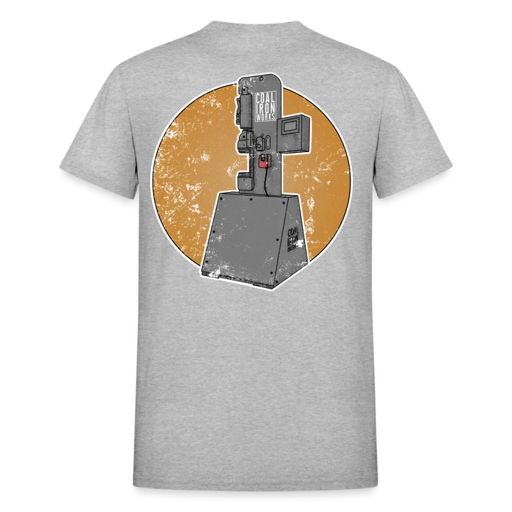 Coal Press Heavyweight Tee - heather gray