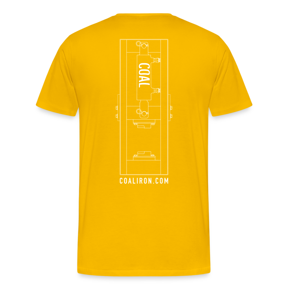 12-Ton Tribe T-Shirt - sun yellow