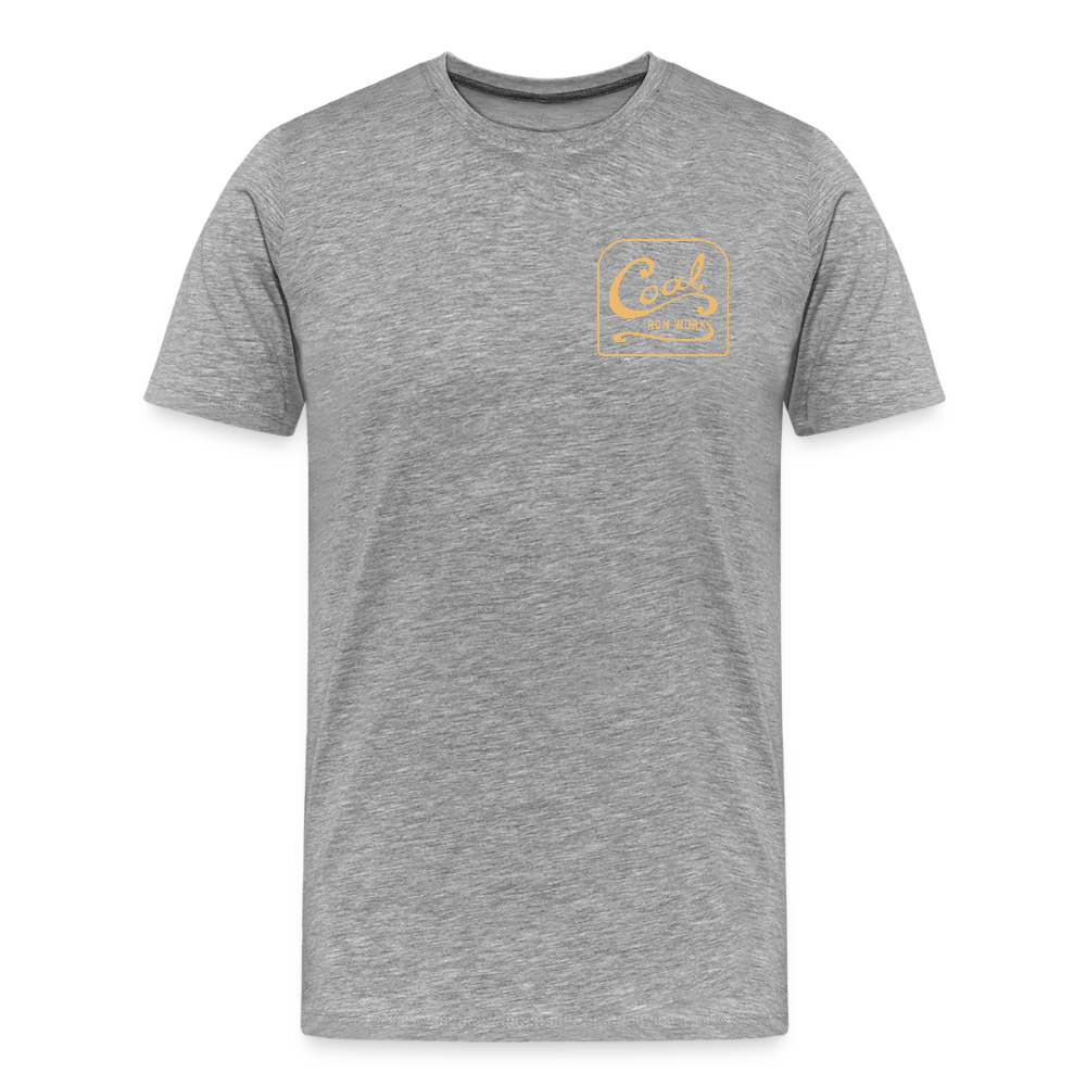 Coal Iron Vintage Gold - heather gray