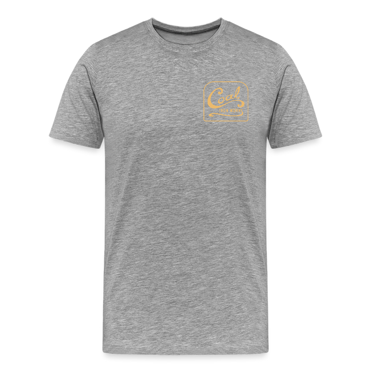 Coal Iron Vintage Gold - heather gray