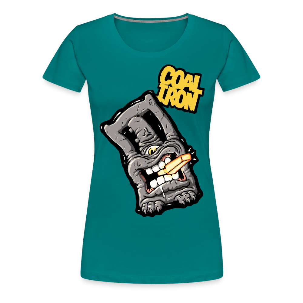 Women’s Premium MONSTER 12-Ton T-Shirt - teal