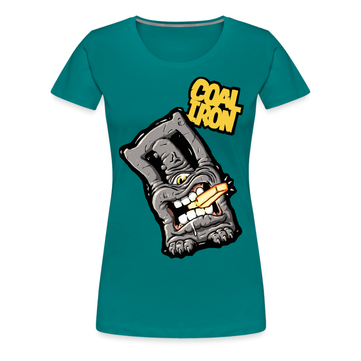 Women’s Premium MONSTER 12-Ton T-Shirt - teal