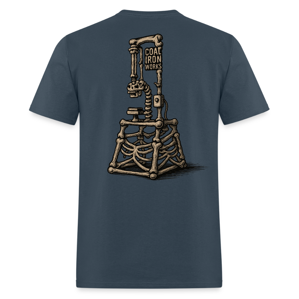 Good Bones C-Frame Tee -  blue dusk