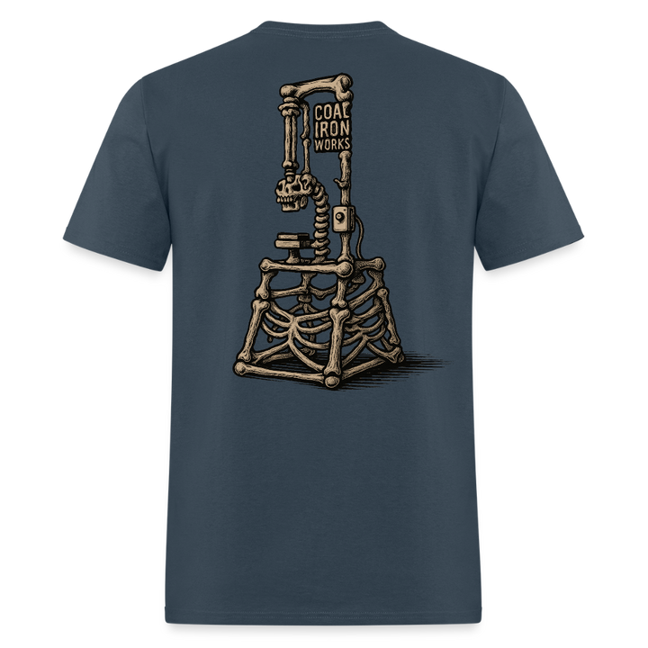 Good Bones C-Frame Tee -  blue dusk
