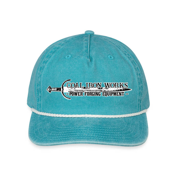 Coal Sword Rope Hat - faded turquoise