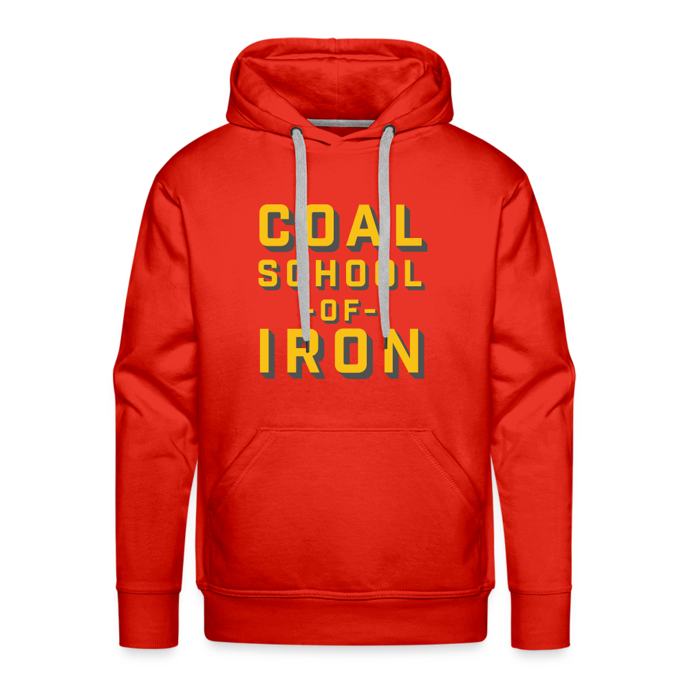 Coal School Premium Hoodie - red