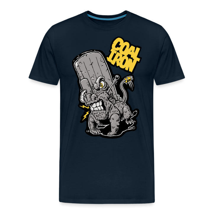 Men's Premium MONSTER 16-Ton T-Shirt - deep navy