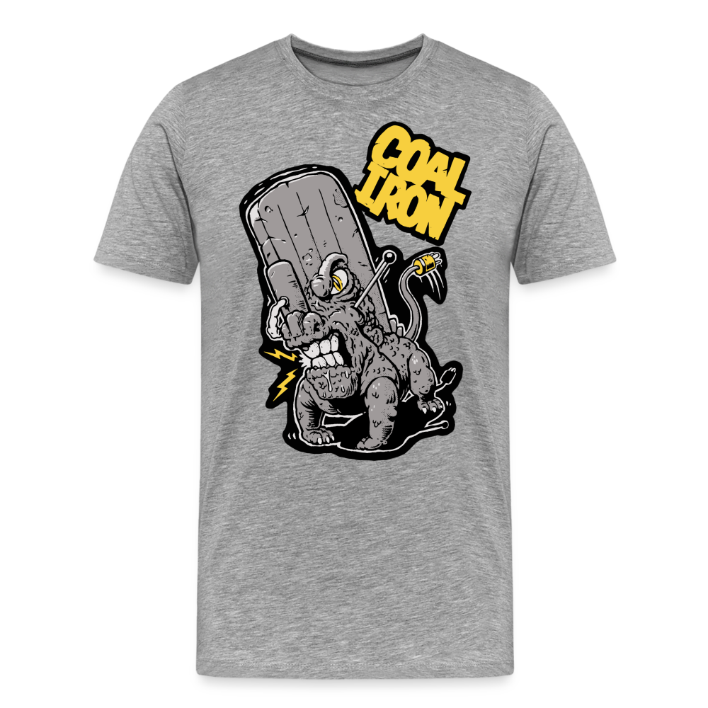 Men's Premium MONSTER 16-Ton T-Shirt - heather gray