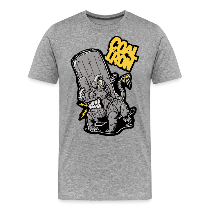 Men's Premium MONSTER 16-Ton T-Shirt - heather gray