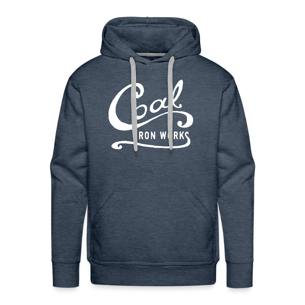 Coal Iron Vintage Hoodie - heather denim