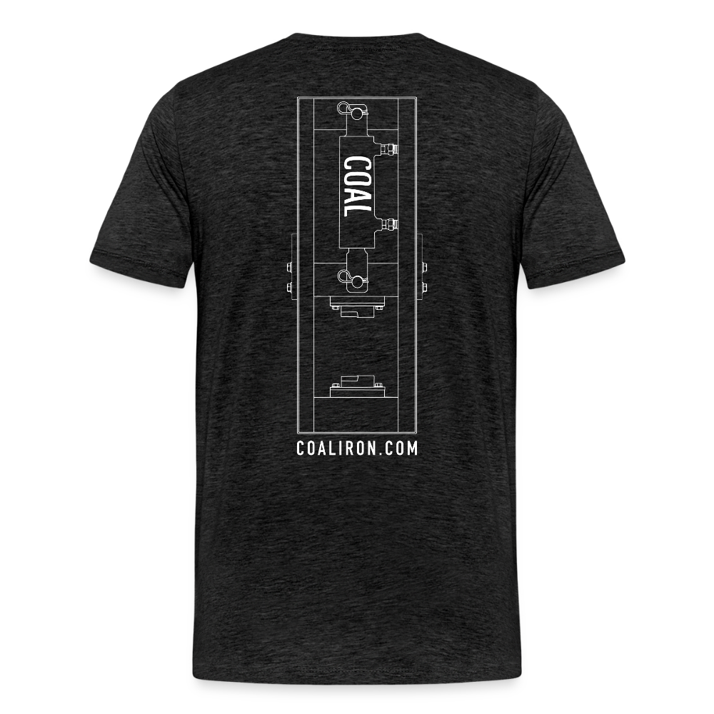 12-Ton Tribe T-Shirt - charcoal grey