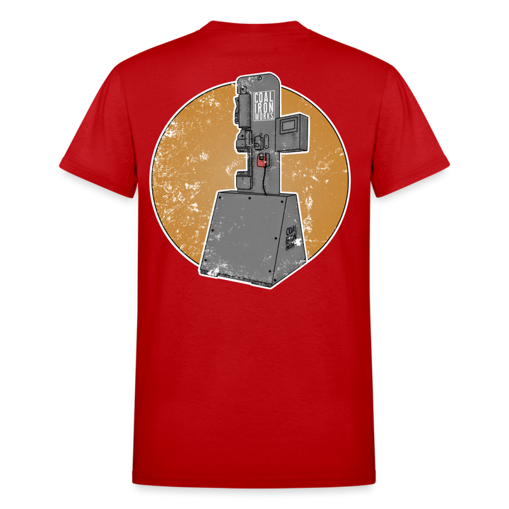 Coal Press Heavyweight Tee - red