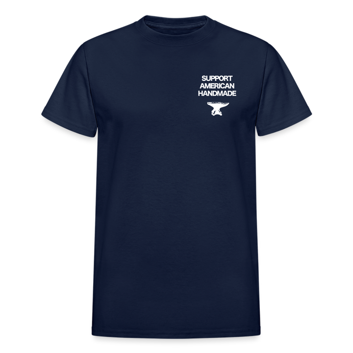 Support American Handmade Heavyweight Tee - navy