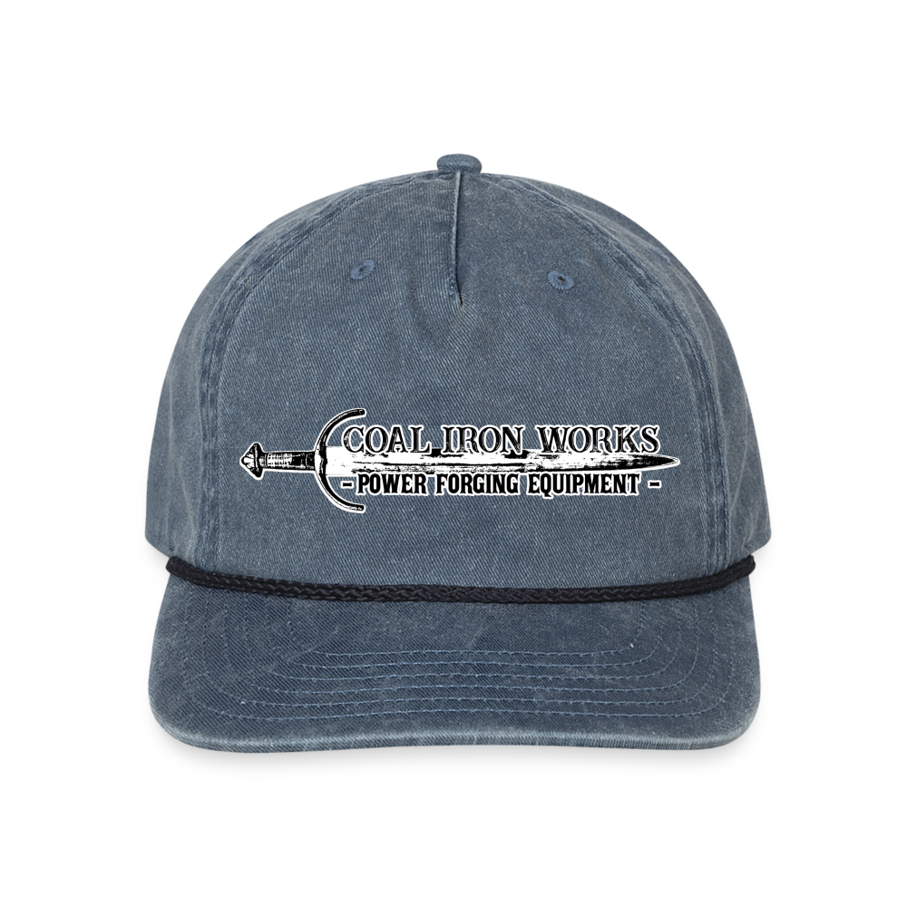 Coal Sword Rope Hat - washed navy