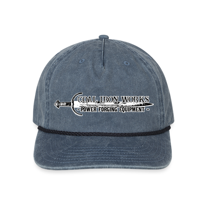 Coal Sword Rope Hat - washed navy