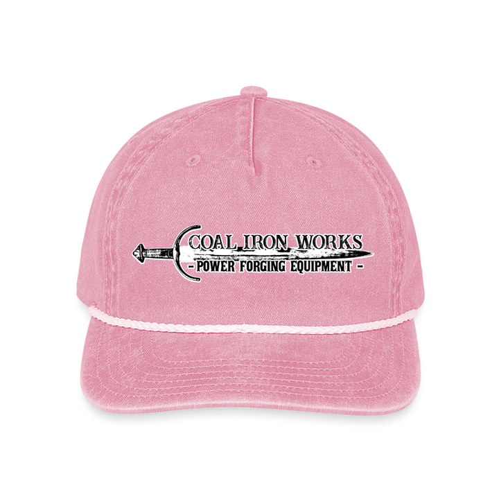 Coal Sword Rope Hat - washed pink