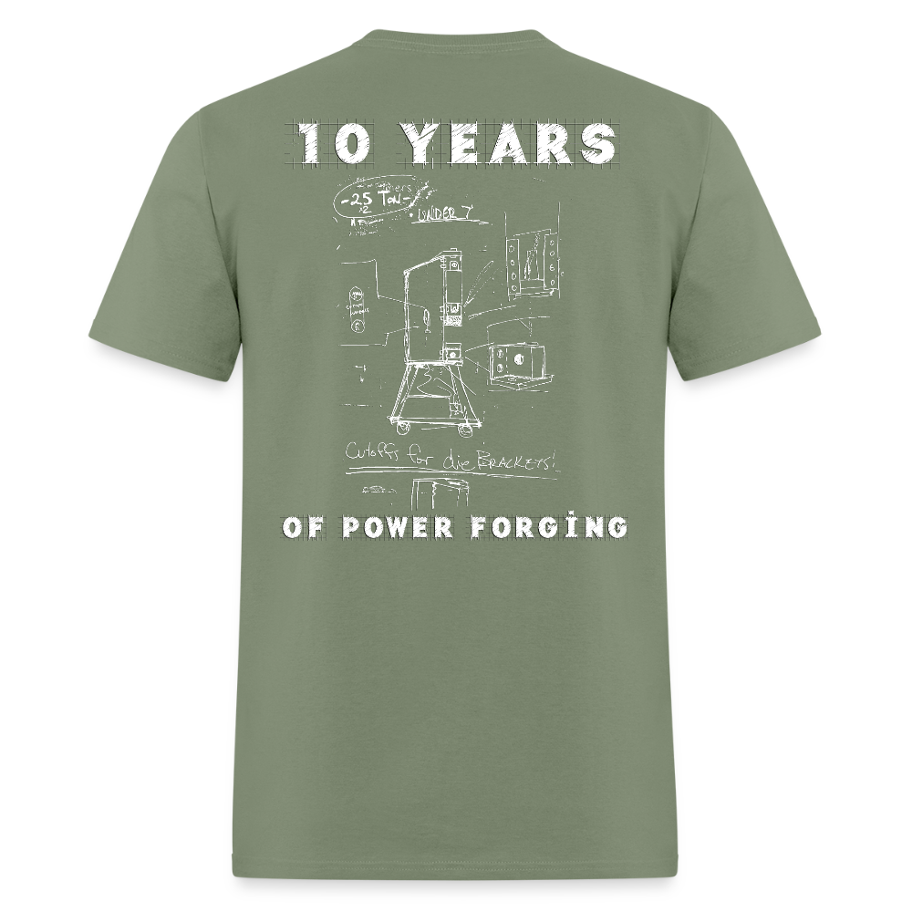 Decade Tee - military green
