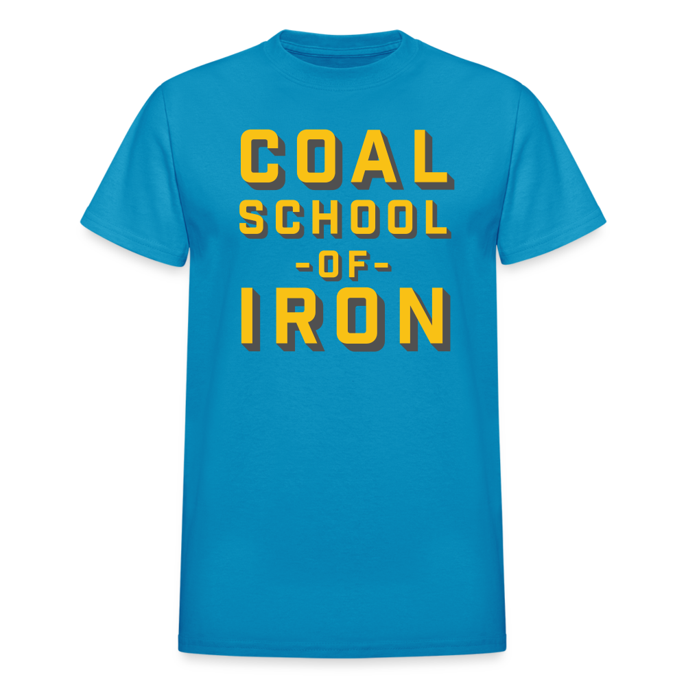 Coal School Heavyweight Tee - turquoise