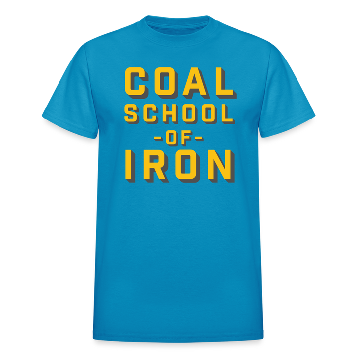 Coal School Heavyweight Tee - turquoise