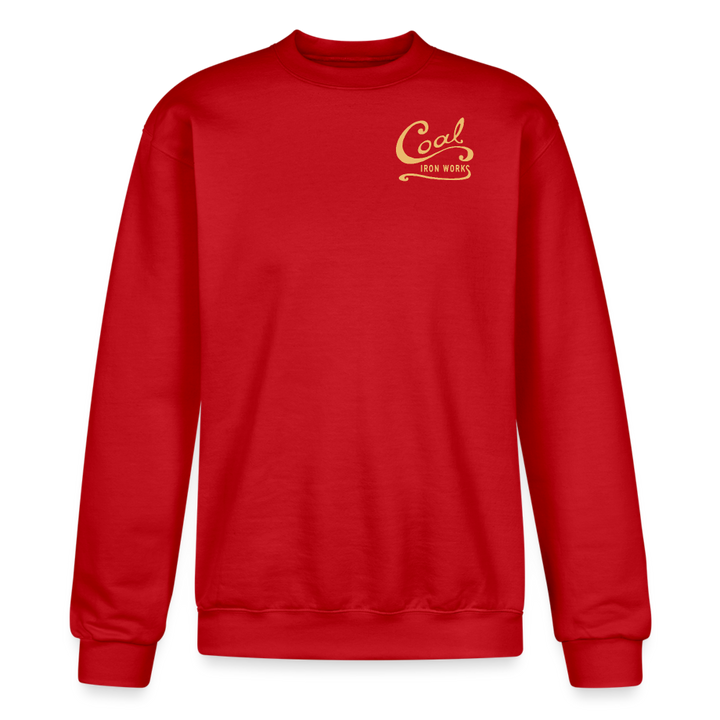 Champion Unisex Powerblend Sweatshirt - Scarlet