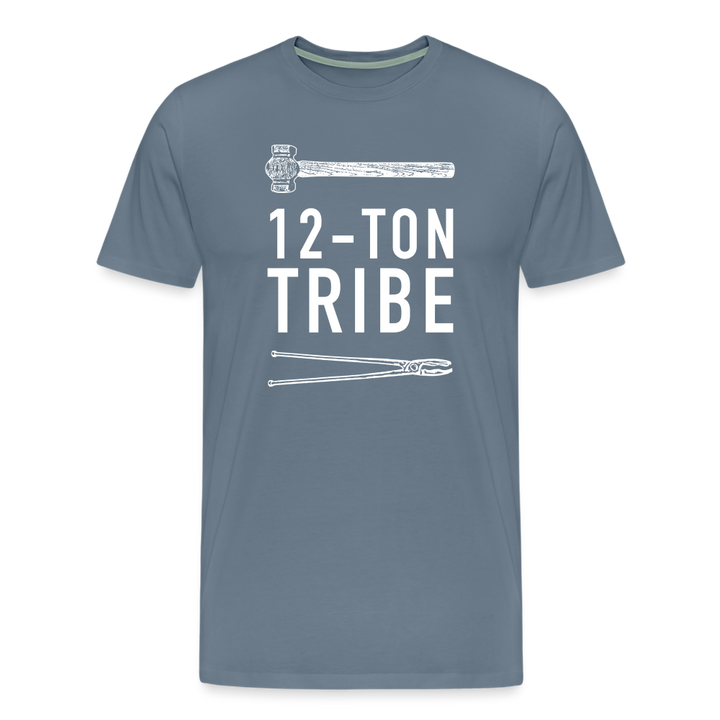 12-Ton Tribe T-Shirt - steel blue