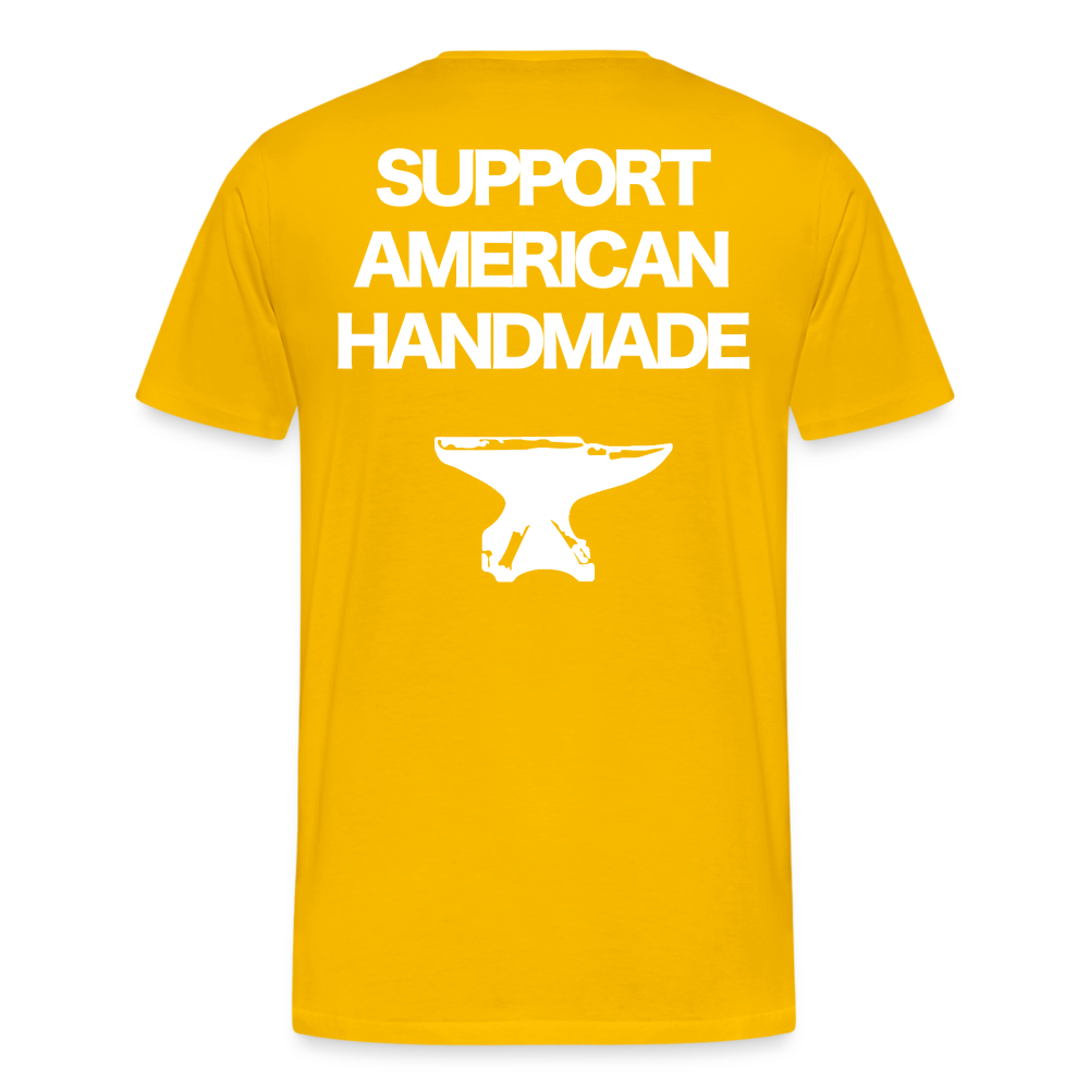 American Made Premium T-Shirt - sun yellow