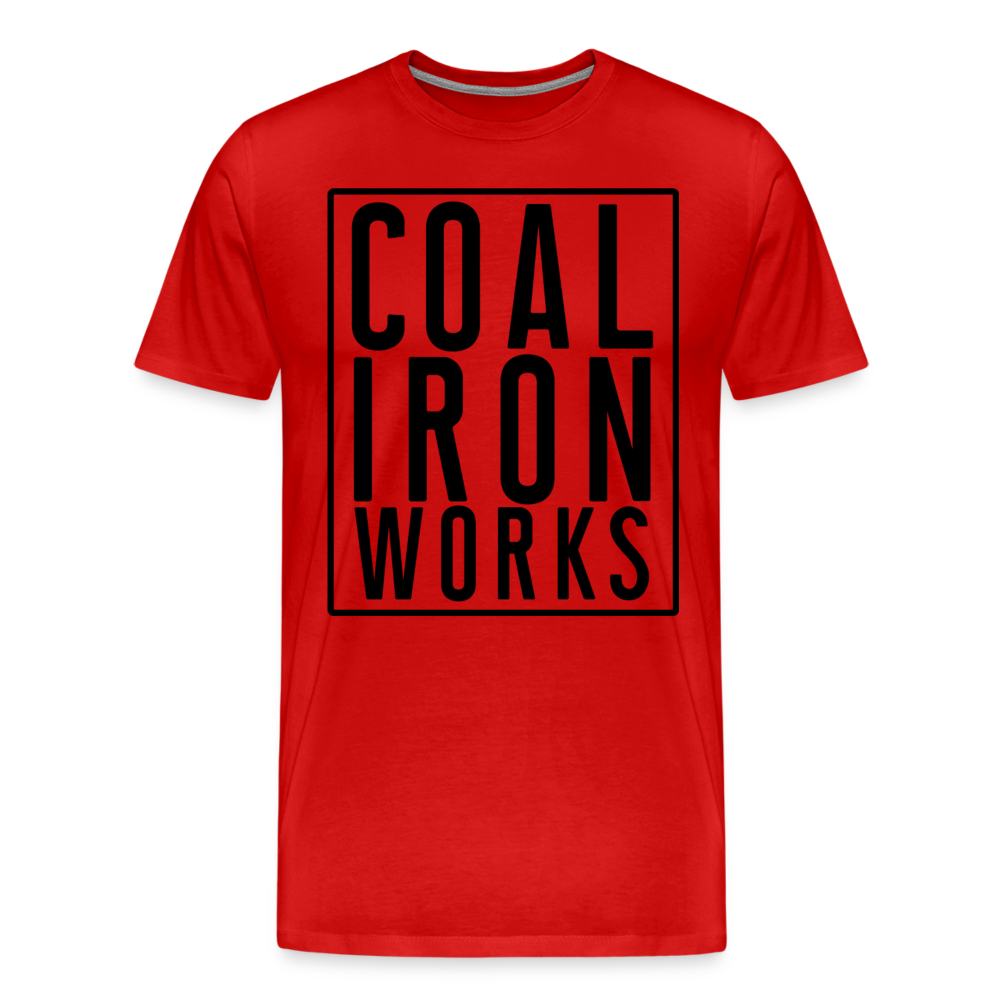 Men's Premium CIW Logo T-Shirt - red