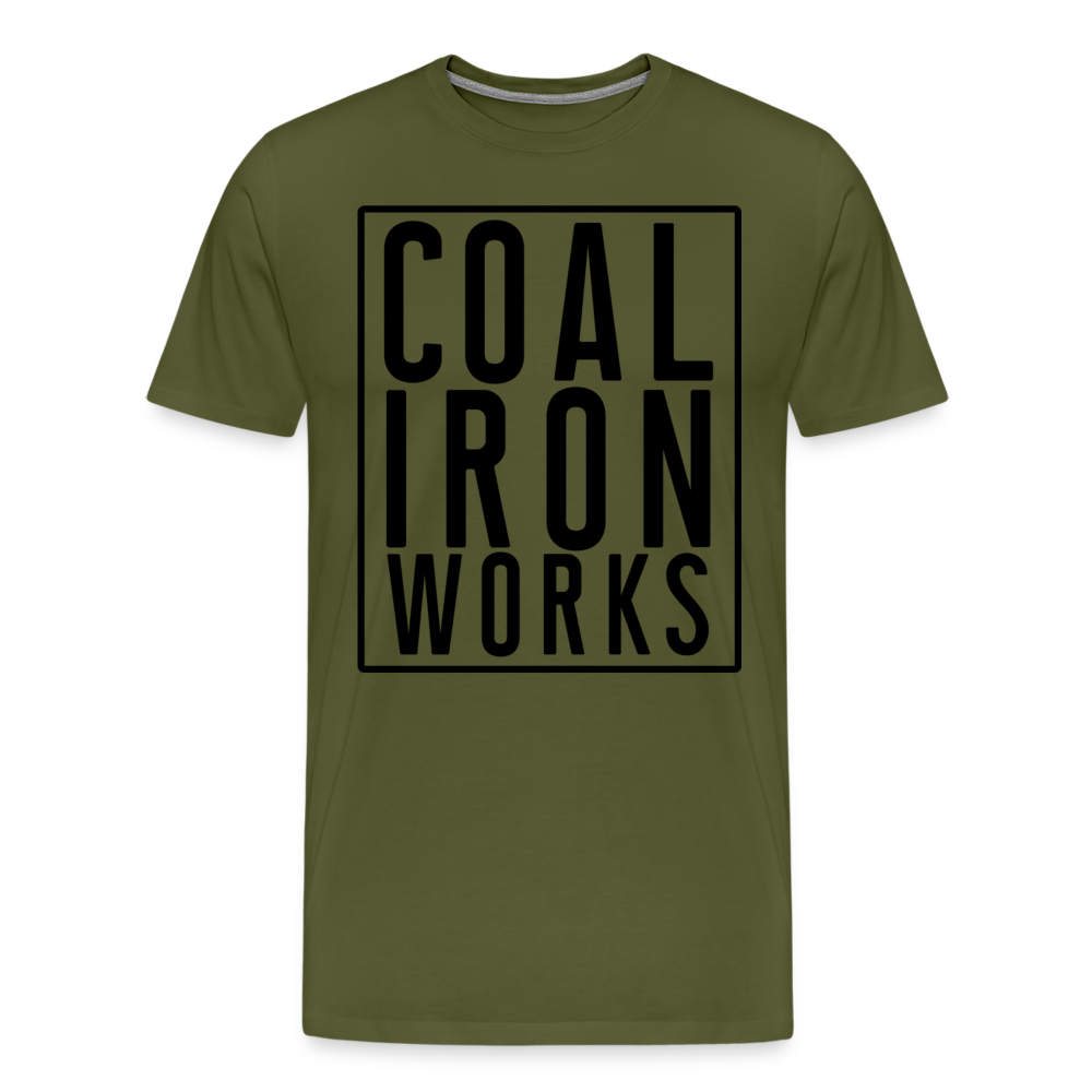 Men's Premium CIW Logo T-Shirt - olive green