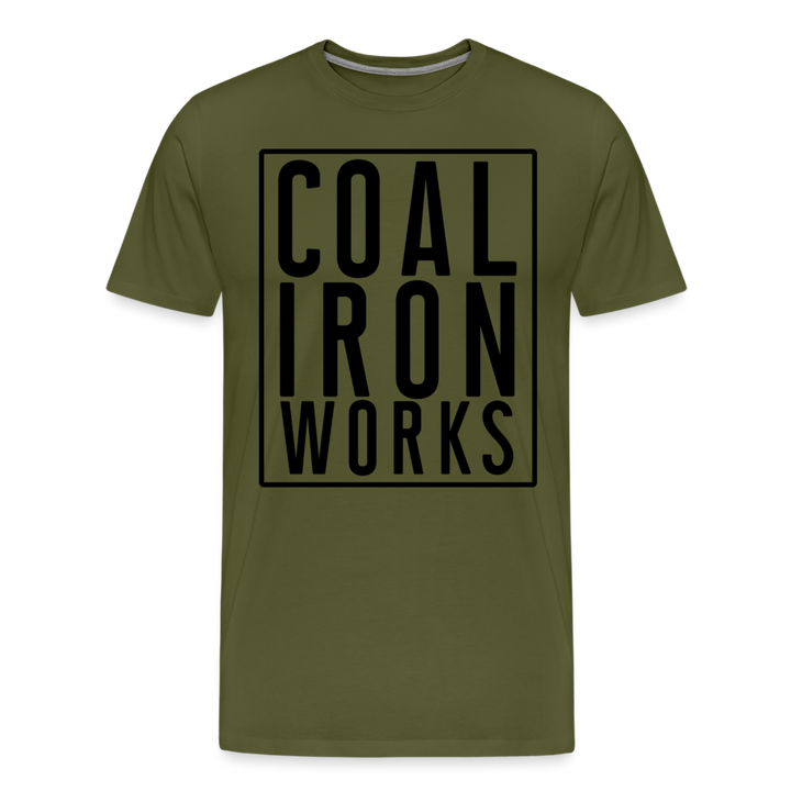 Men's Premium CIW Logo T-Shirt - olive green