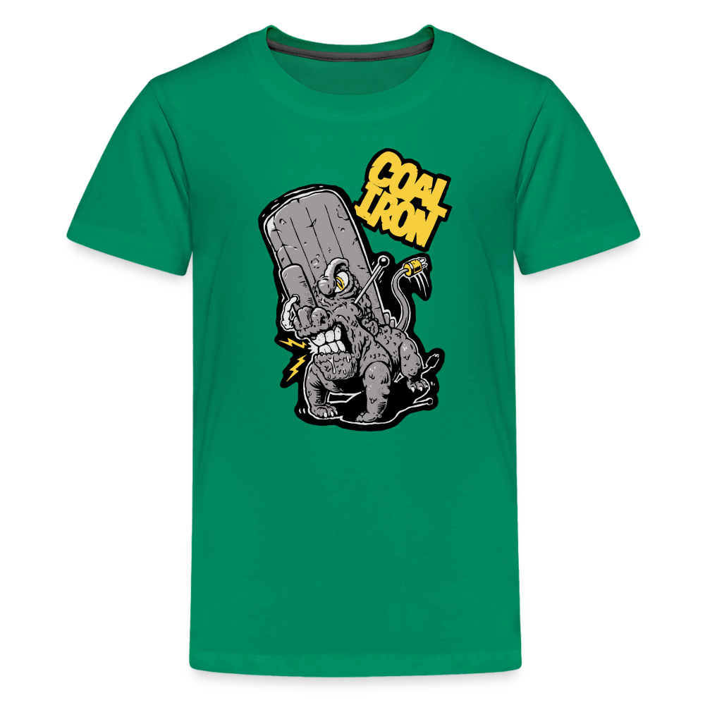 Kids' Premium MONSTER 16-Ton T-Shirt - kelly green