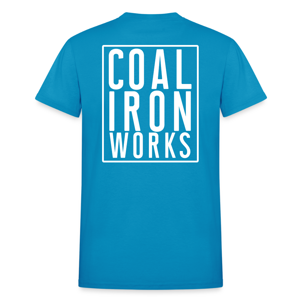 Support American Handmade Heavyweight Tee - turquoise