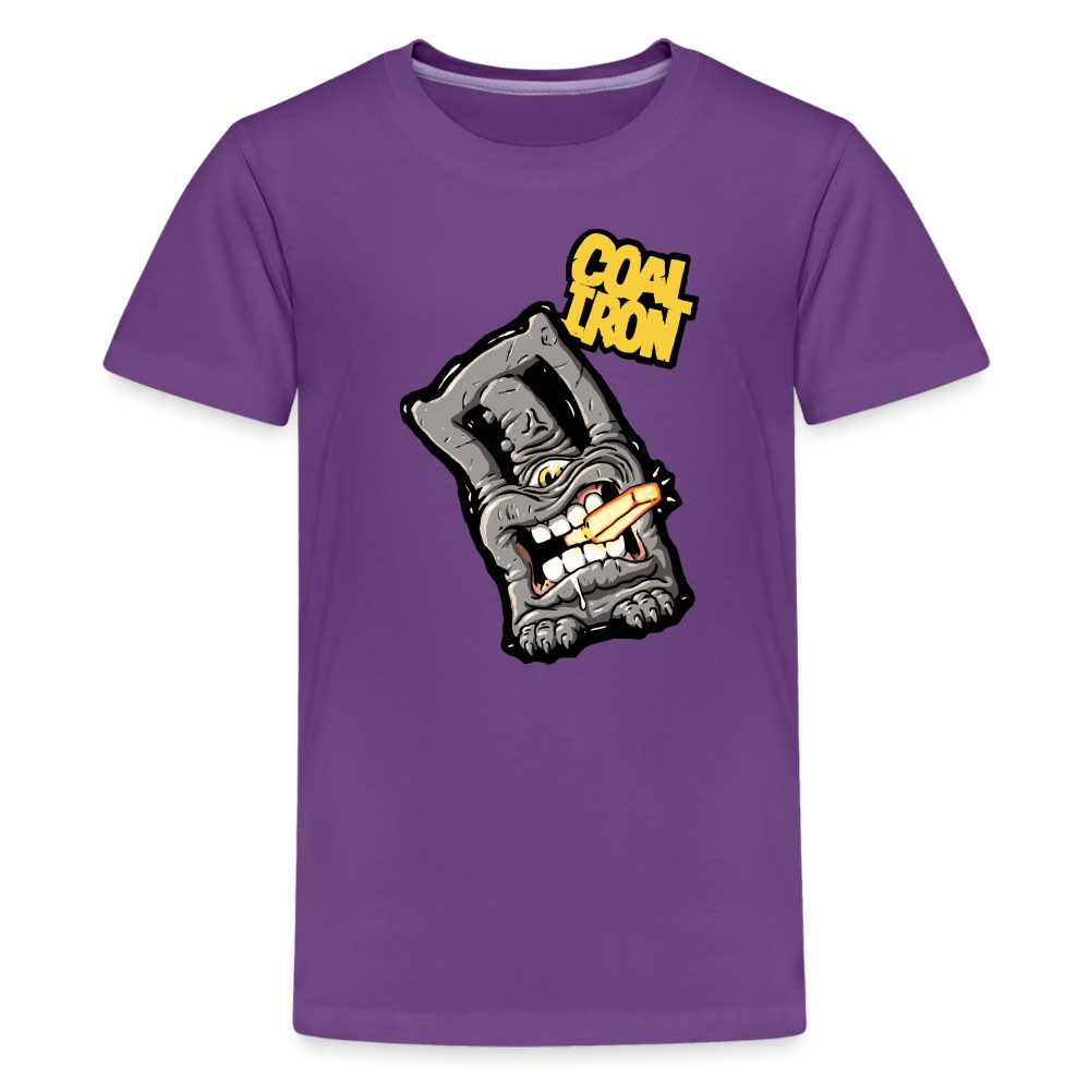 Kids' Premium MONSTER 12-Ton T-Shirt - purple