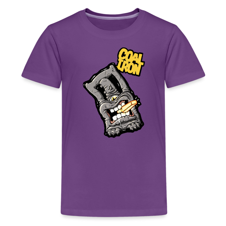 Kids' Premium MONSTER 12-Ton T-Shirt - purple