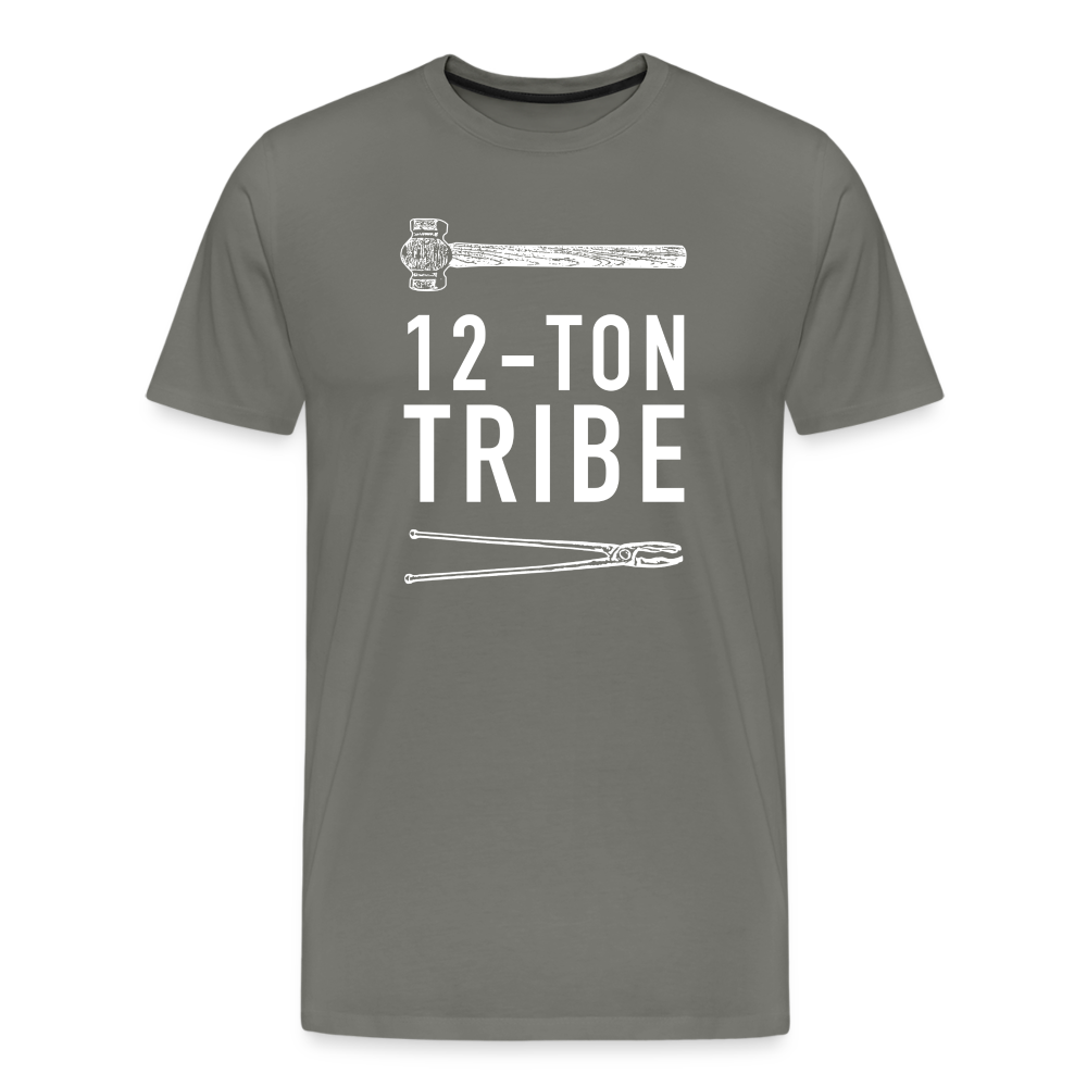 12-Ton Tribe T-Shirt - asphalt gray