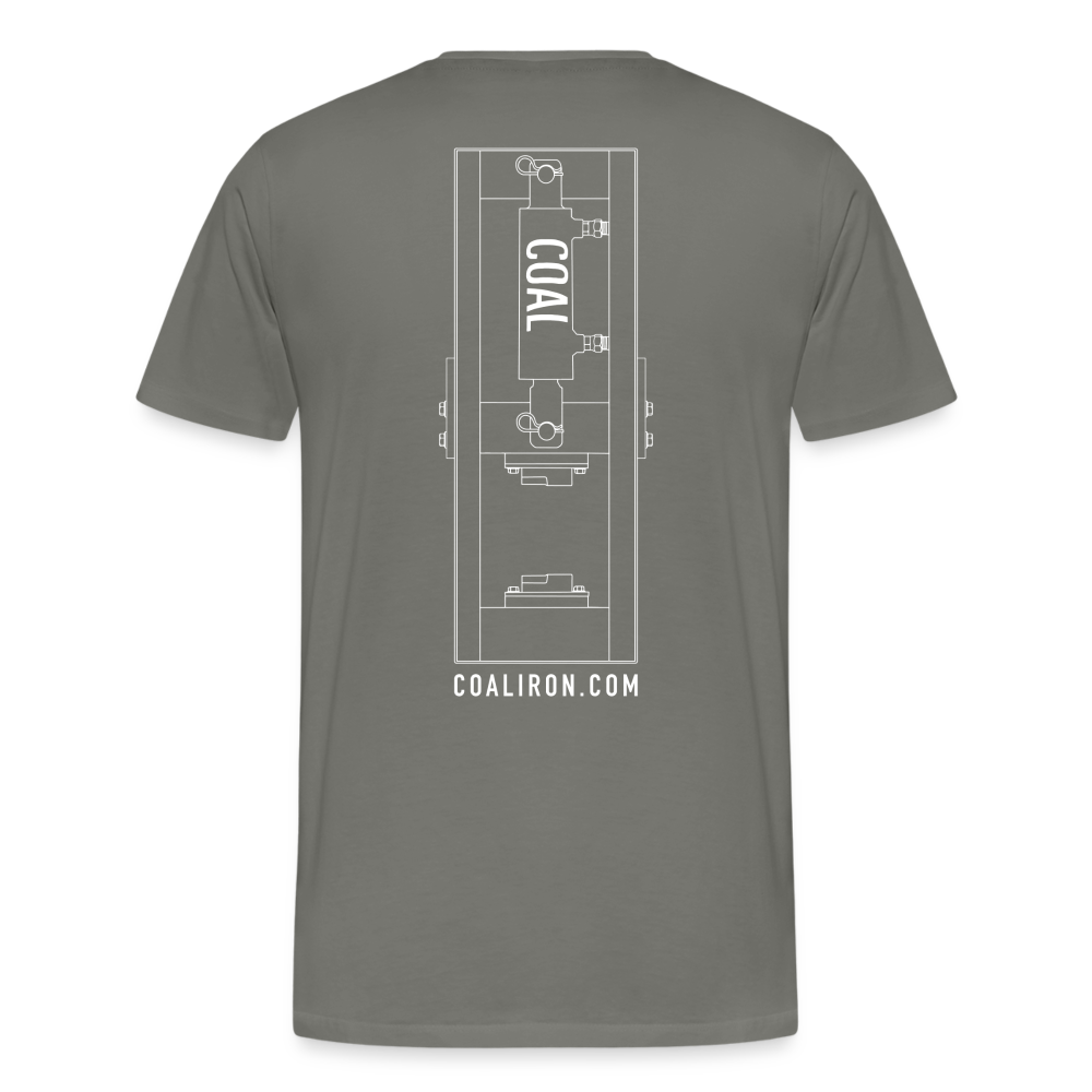 12-Ton Tribe T-Shirt - asphalt gray