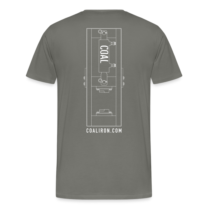 12-Ton Tribe T-Shirt - asphalt gray