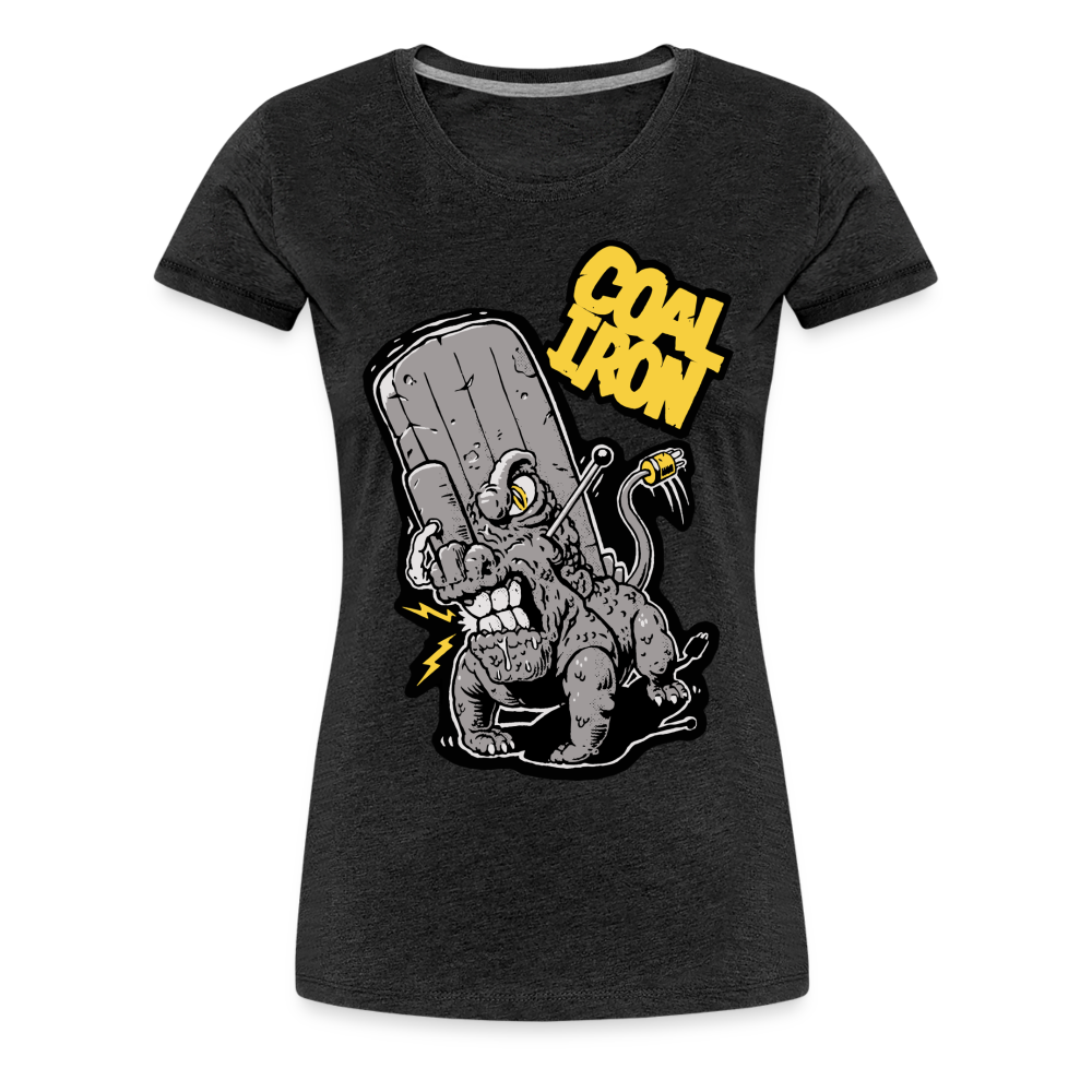 Women’s Premium MONSTER 16-TON T-Shirt - charcoal grey