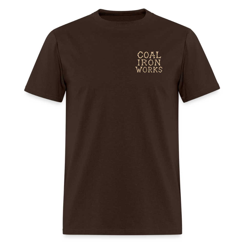 Good Bones H-Frame Tee - brown