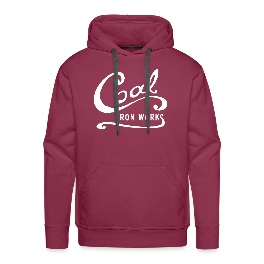 Coal Iron Vintage Hoodie - burgundy
