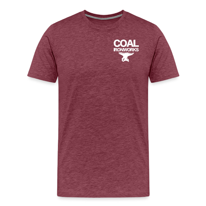 American Made Premium T-Shirt - heather burgundy