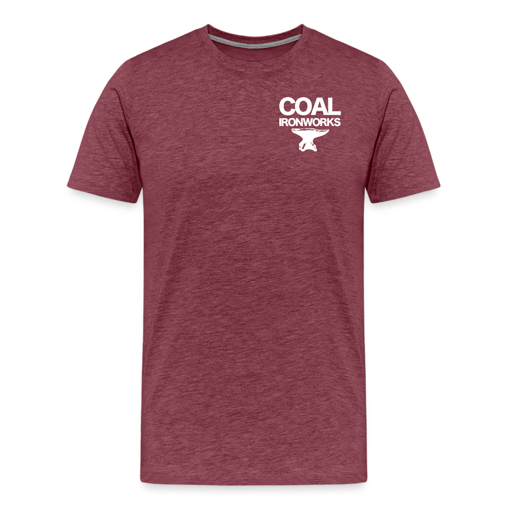 American Made Premium T-Shirt - heather burgundy