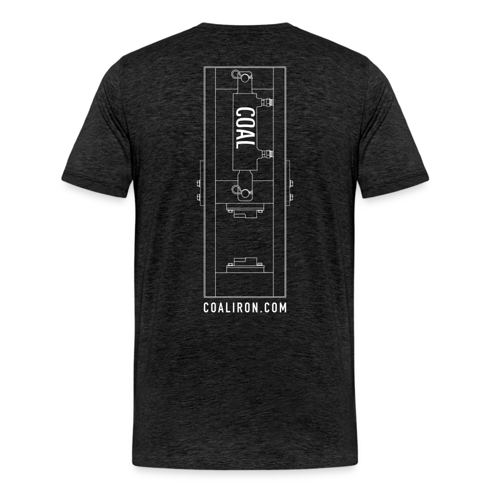 12-Ton Tribe T-Shirt - charcoal grey