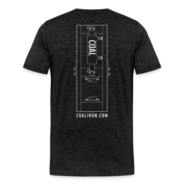 12-Ton Tribe T-Shirt - charcoal grey