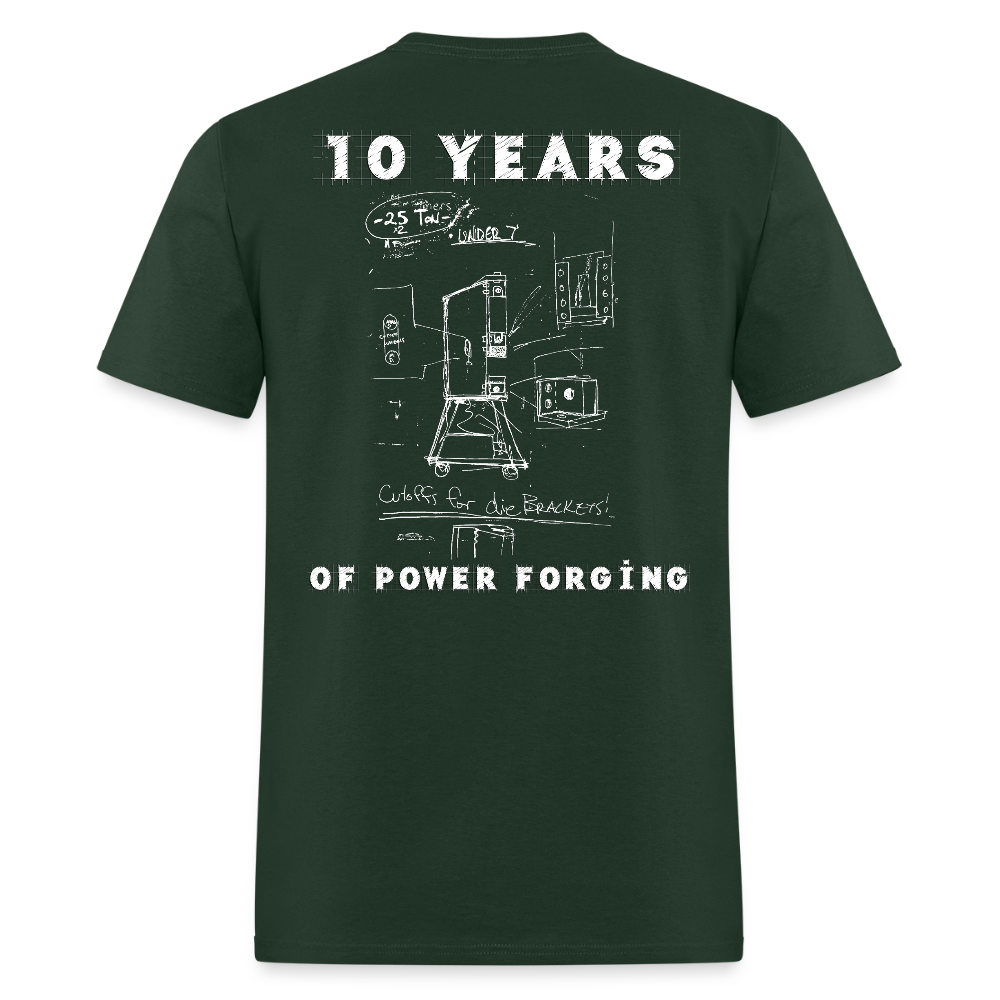 Decade Tee - forest green