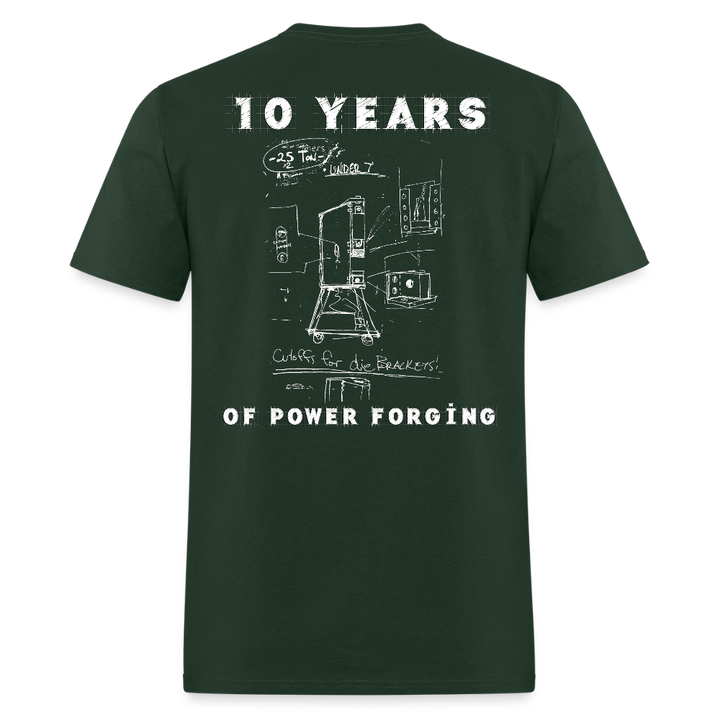 Decade Tee - forest green